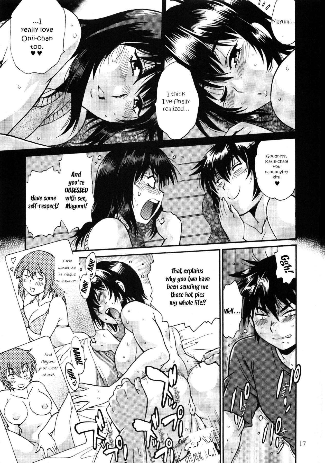 Hentai Manga Comic-With Your REAL SISTER? Or Perhaps, With Your STEP SISTER?-Read-15